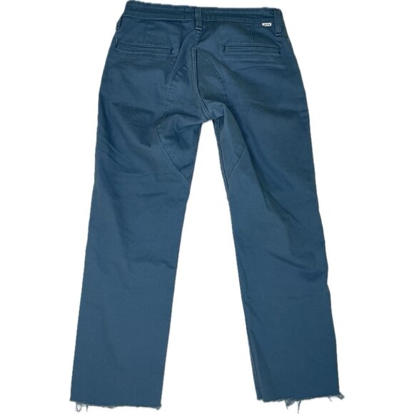 Levi’s Blue  women Riding pants  white label Cropped 30x24 - Picture 1 of 9
